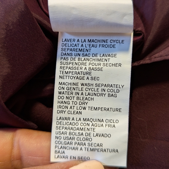 Tristan| NWOT Burgundy Midi Skirt - Picture 8 of 10